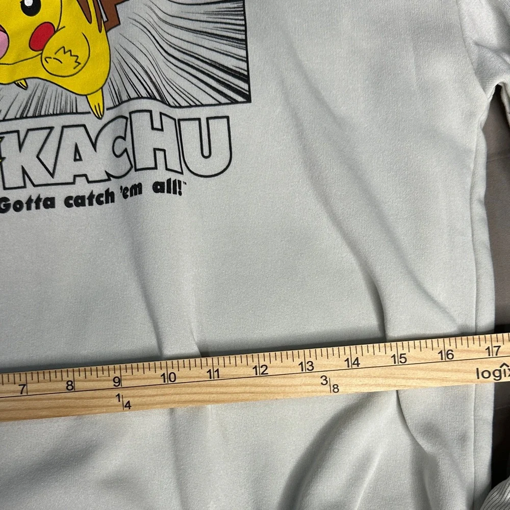 Pokémon‎ Pikachu Graphic Hoodie Boys Size 10/12 Large